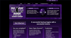 Desktop Screenshot of blackboxbackup.net